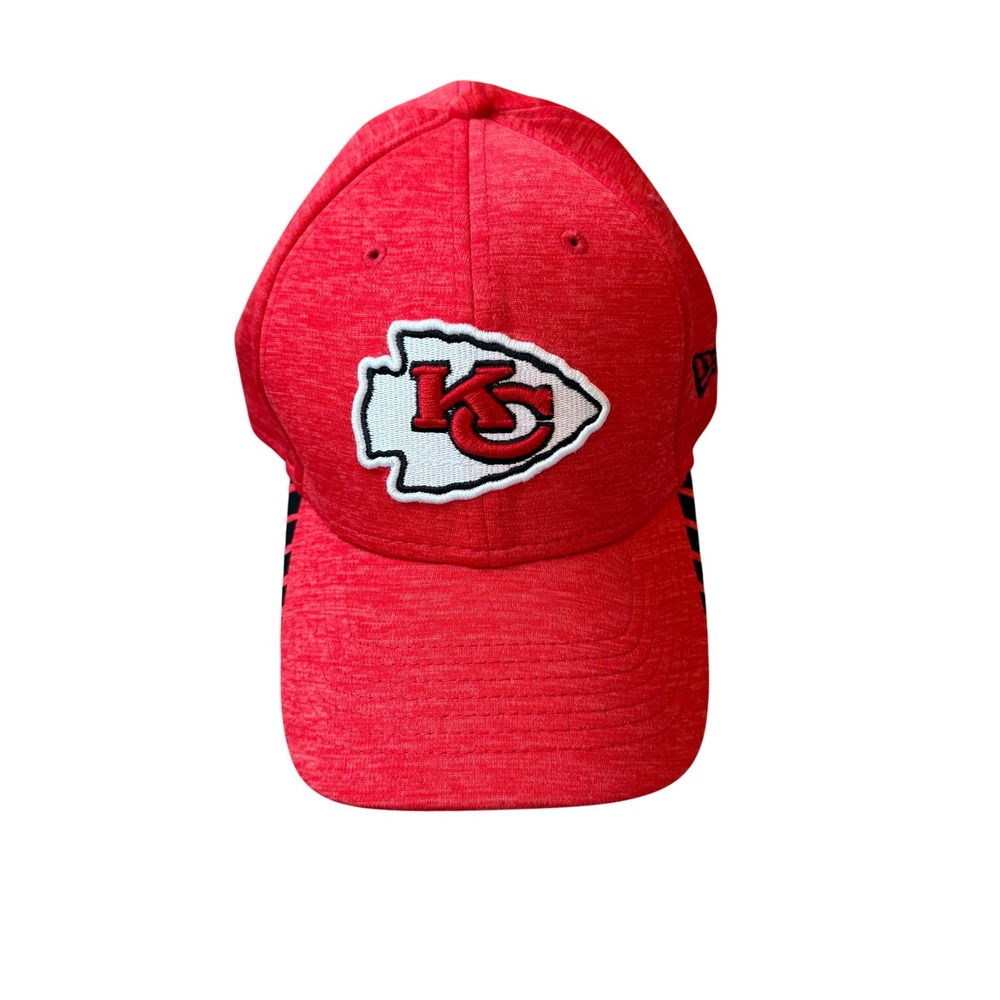 Kansas City Chiefs New Era 9FORTY Red Heathered Adjustable NFL Hat Cap OSFM